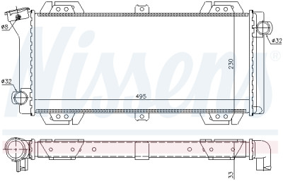 Radiateur, refroidissement du moteur