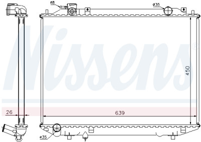 Radiateur, refroidissement du moteur