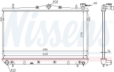 Radiateur, refroidissement du moteur