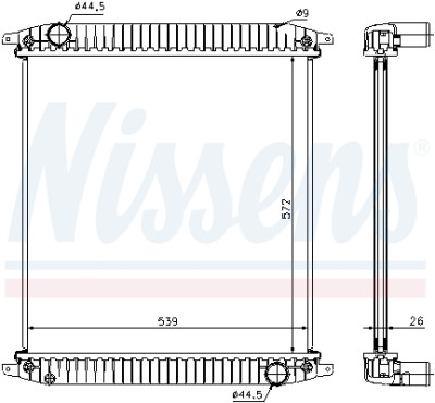 Radiateur, refroidissement du moteur