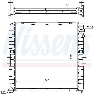 Radiateur, refroidissement du moteur