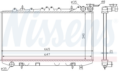 Radiateur, refroidissement du moteur