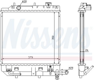 Radiateur, refroidissement du moteur
