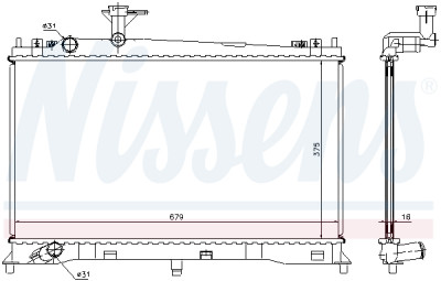 Radiateur, refroidissement du moteur
