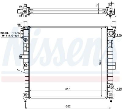 Radiateur, refroidissement du moteur