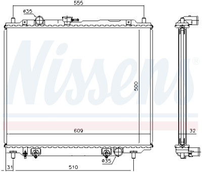 Radiateur, refroidissement du moteur