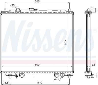 Radiateur, refroidissement du moteur