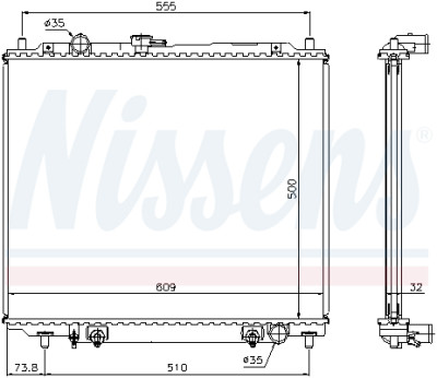 Radiateur, refroidissement du moteur
