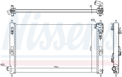 Radiateur, refroidissement du moteur