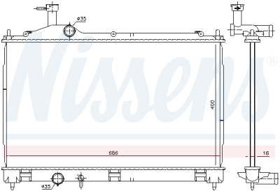 Radiateur, refroidissement du moteur