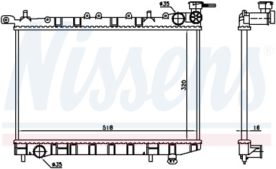Radiateur, refroidissement du moteur