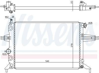 Radiateur, refroidissement du moteur