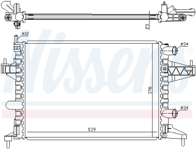 Radiateur, refroidissement du moteur