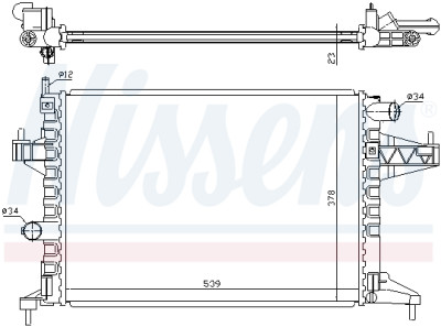 Radiateur, refroidissement du moteur