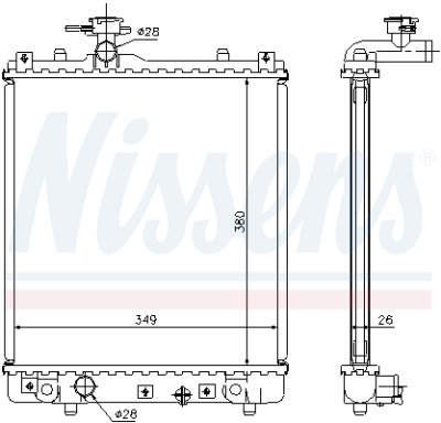 Radiateur, refroidissement du moteur