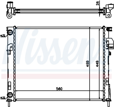 Radiateur, refroidissement du moteur