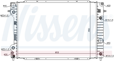 Radiateur, refroidissement du moteur