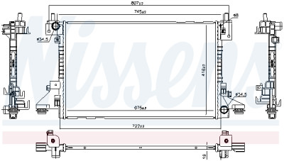 Radiateur, refroidissement du moteur