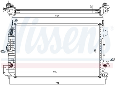 Radiateur, refroidissement du moteur