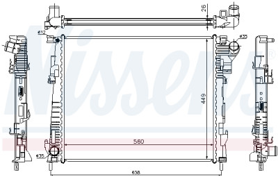 Radiateur, refroidissement du moteur