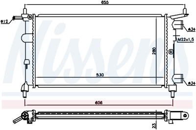 Radiateur, refroidissement du moteur