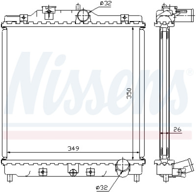 Radiateur, refroidissement du moteur