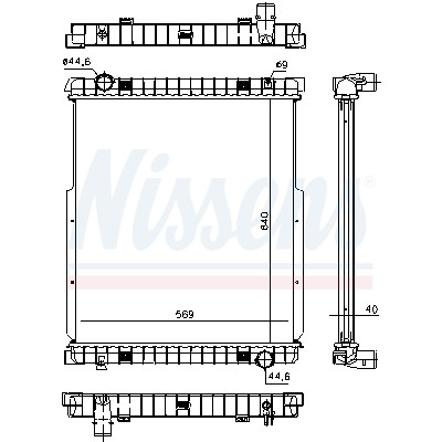 Radiateur, refroidissement du moteur