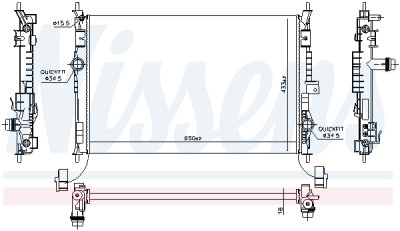 Radiateur, refroidissement du moteur
