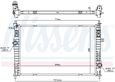 Radiateur, refroidissement du moteur