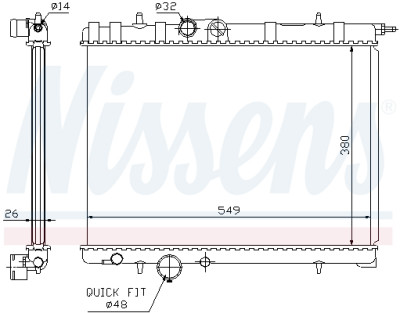 Radiateur, refroidissement du moteur