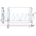 Radiateur, refroidissement du moteur