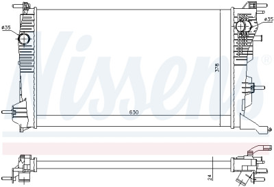 Radiateur, refroidissement du moteur