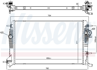 Radiateur, refroidissement du moteur