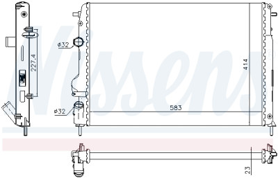 Radiateur, refroidissement du moteur