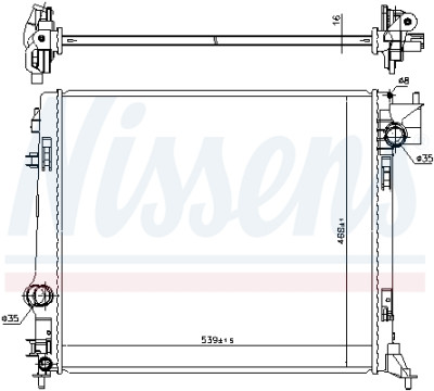 Radiateur, refroidissement du moteur
