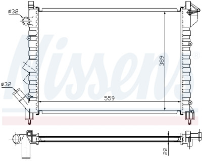 Radiateur, refroidissement du moteur