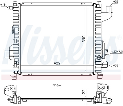 Radiateur, refroidissement du moteur