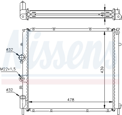 Radiateur, refroidissement du moteur