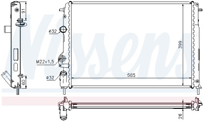 Radiateur, refroidissement du moteur