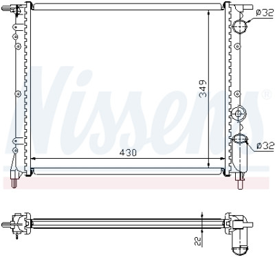 Radiateur, refroidissement du moteur