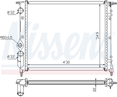 Radiateur, refroidissement du moteur