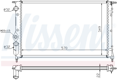 Radiateur, refroidissement du moteur