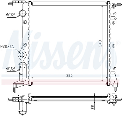 Radiateur, refroidissement du moteur