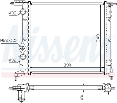 Radiateur, refroidissement du moteur