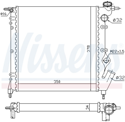 Radiateur, refroidissement du moteur