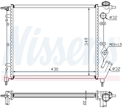 Radiateur, refroidissement du moteur