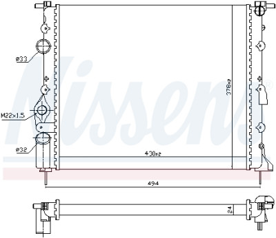 Radiateur, refroidissement du moteur
