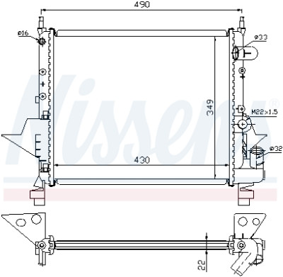 Radiateur, refroidissement du moteur