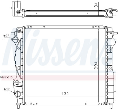 Radiateur, refroidissement du moteur