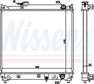 Radiateur, refroidissement du moteur